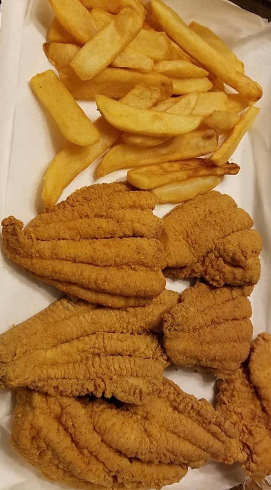 CRISPY CATFISH PLATTER