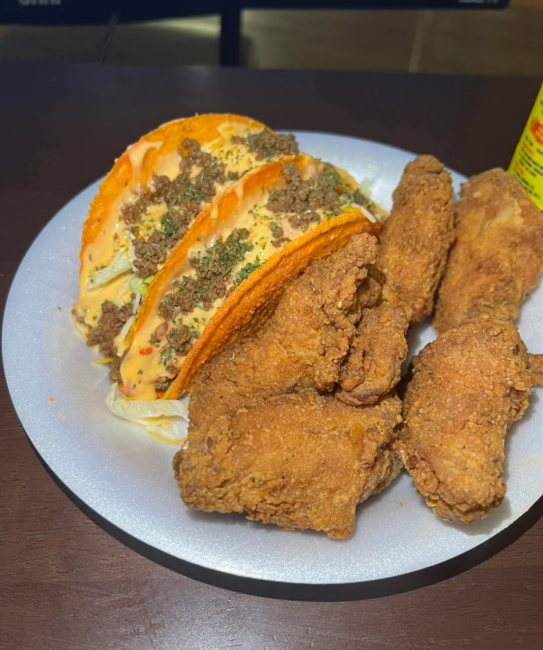 ROTEL TACOS & PARTY WING COMBO